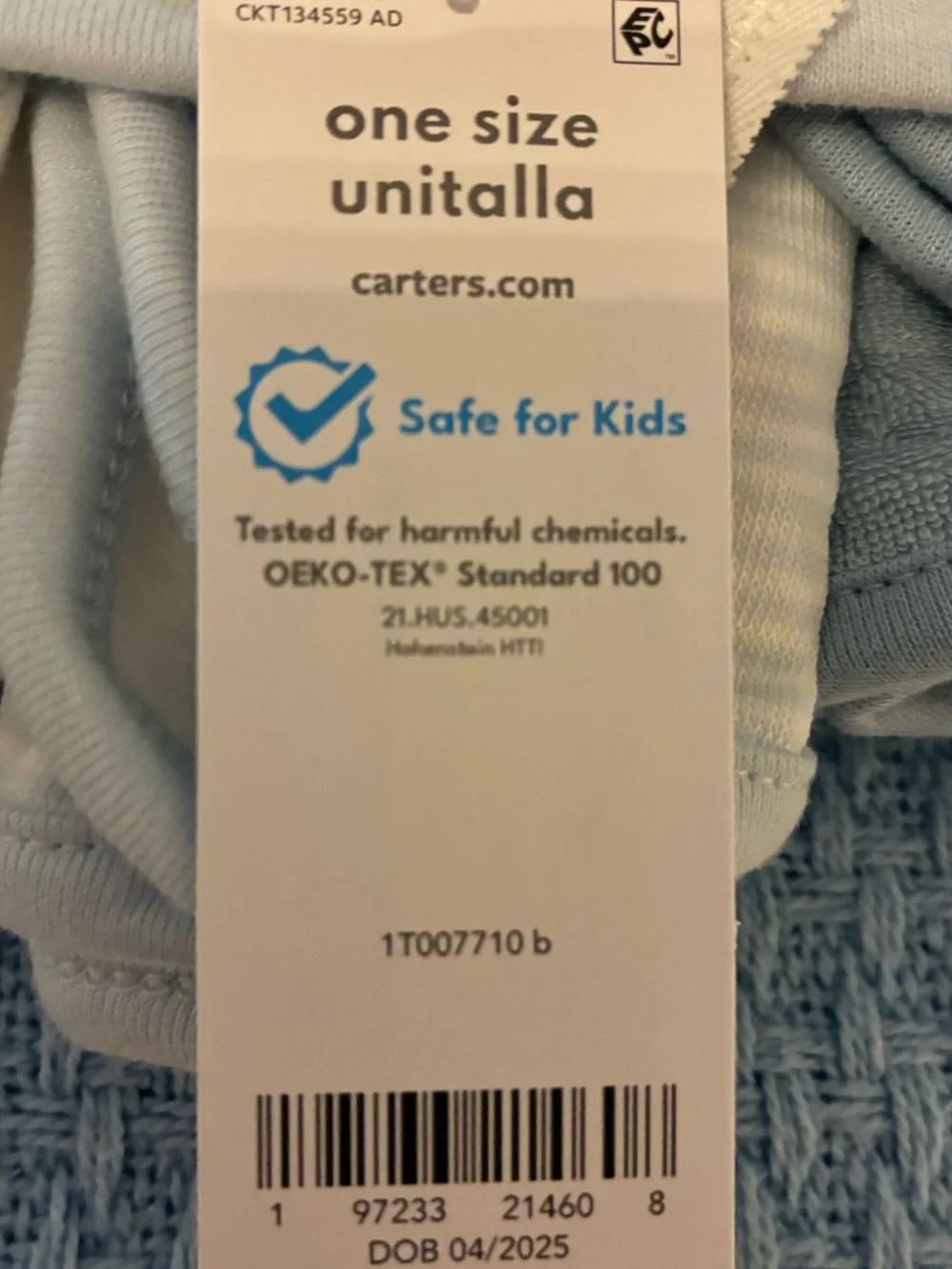 Carters Hooded Bear Towel and Facecloth Set